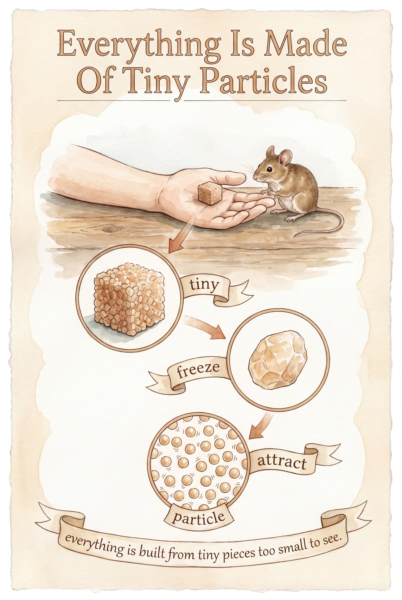 Everything Is Made of Tiny Particles